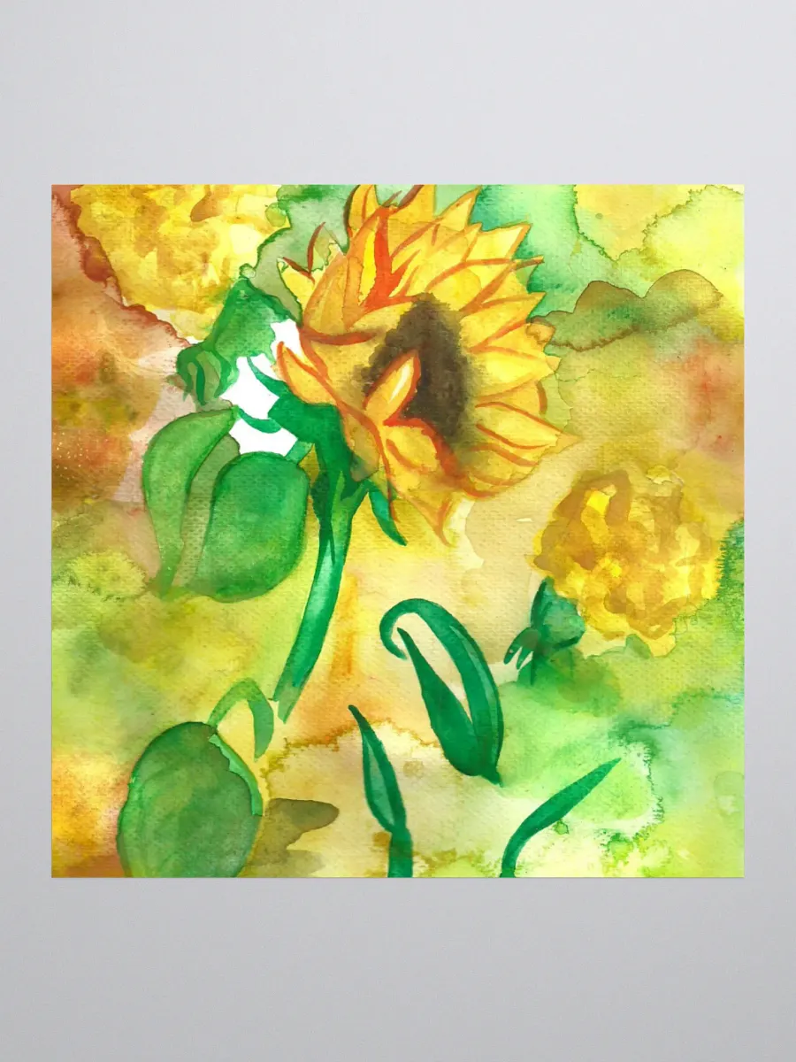 Golden Bloom Sticker product image (1)