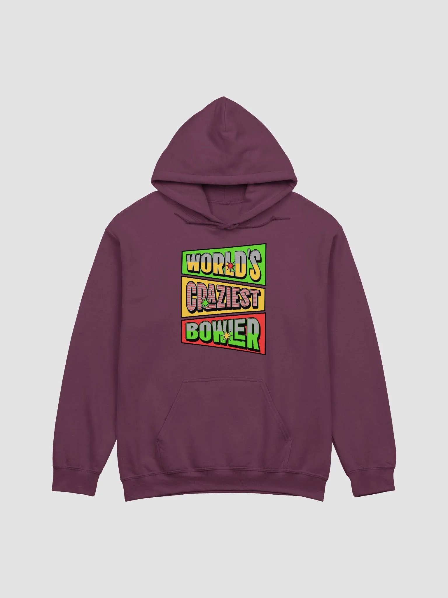 Worlds Craziest Bowler Hoodie product image (9)