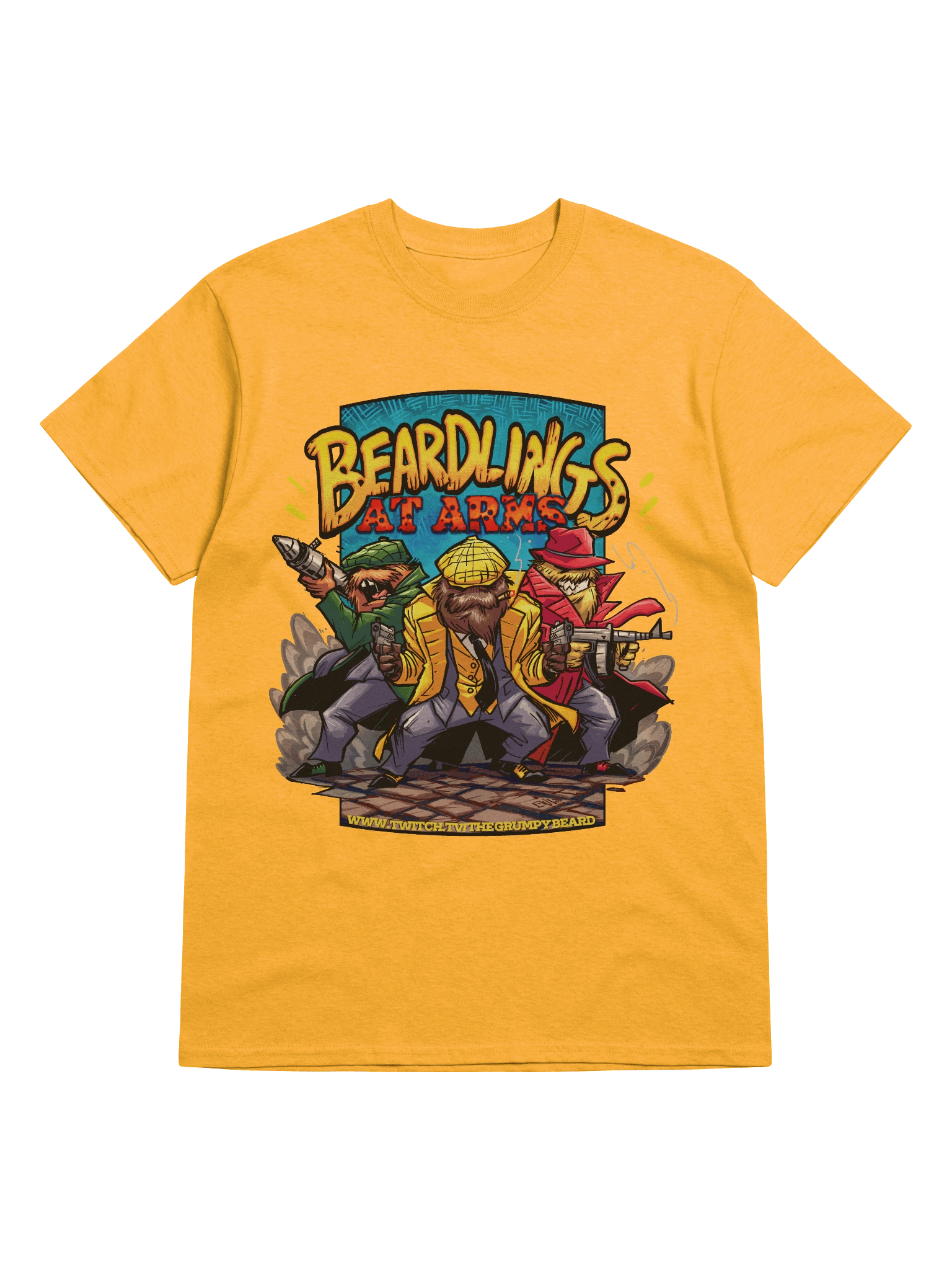 PeekyBeardlings BEARDLINGS AT ARMS - T-Shirt -Regular fit product image (4)