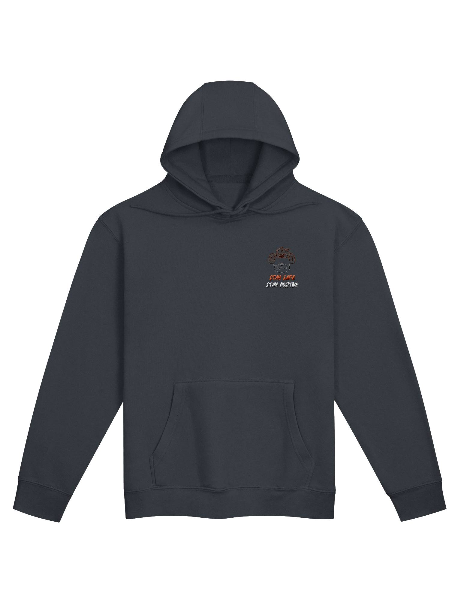 'Stay Safe, Stay Positive' - Lane Seven Premium Pullover Hoodie product image (4)