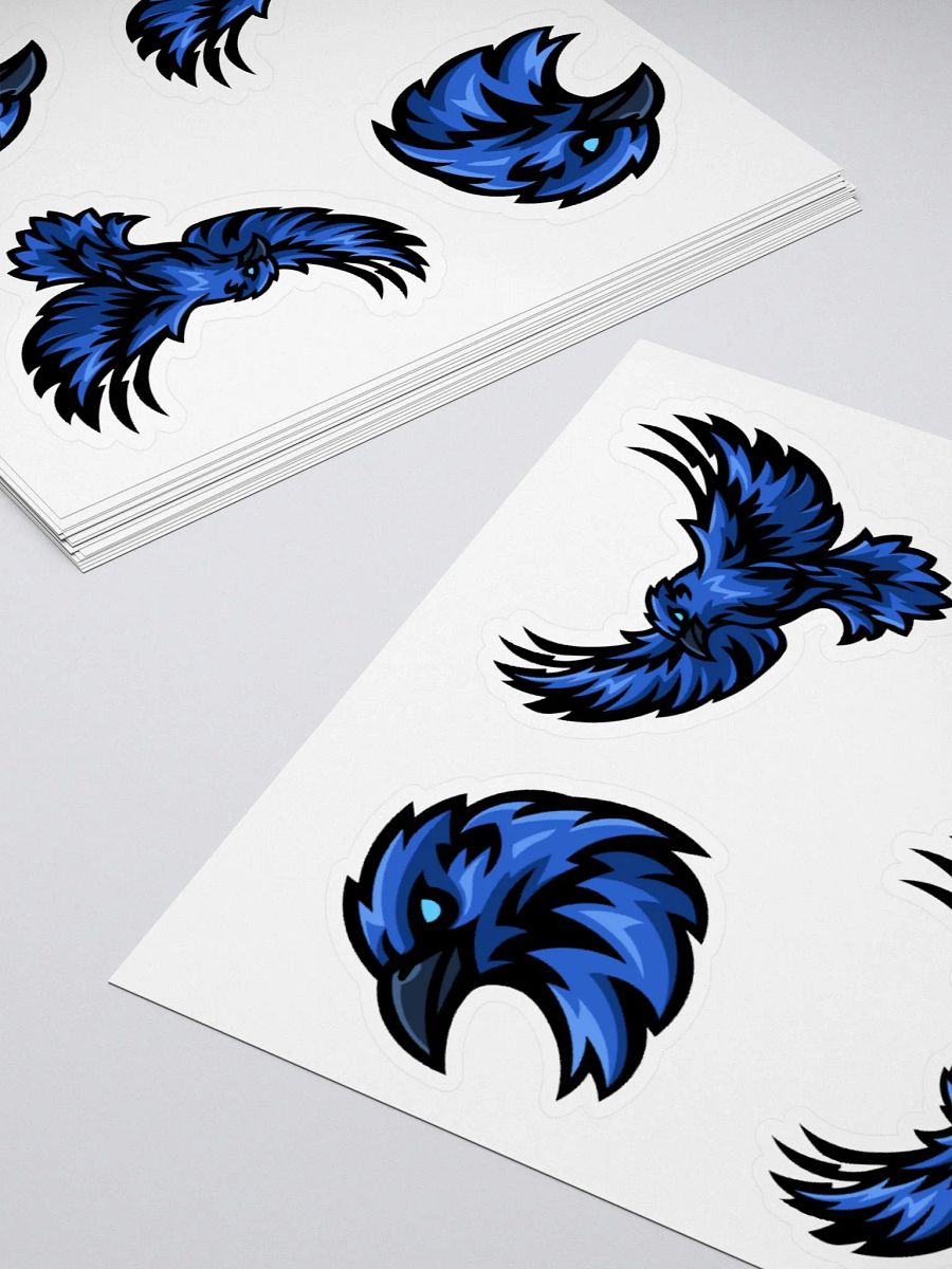 Raven Logo Kiss Cut Stickers product image (11)