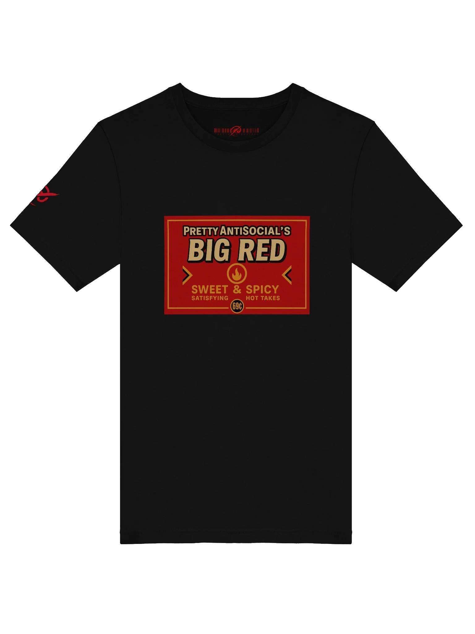 Pretty AntiSocial “BIG RED” Tee product image (38)