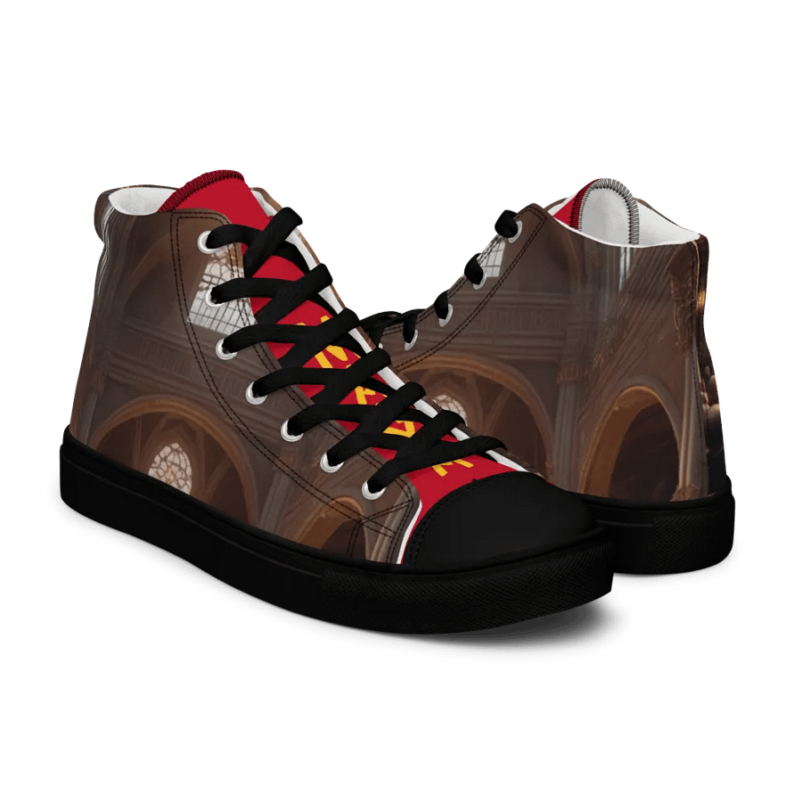 Donald in the Cathedral Womens High Tops product image (11)