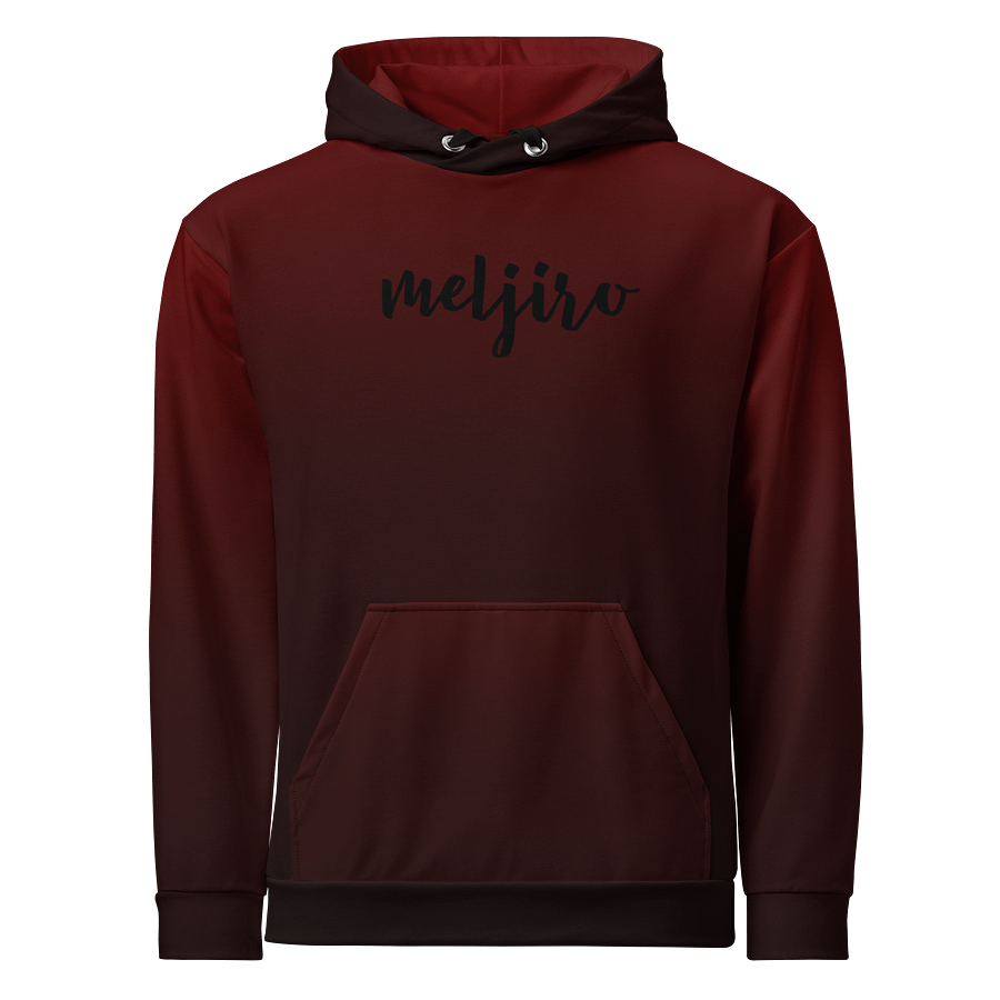 Gradient Meljiro Crimson Hoodie – Bold Style Meets Ultimate Comfort product image (1)