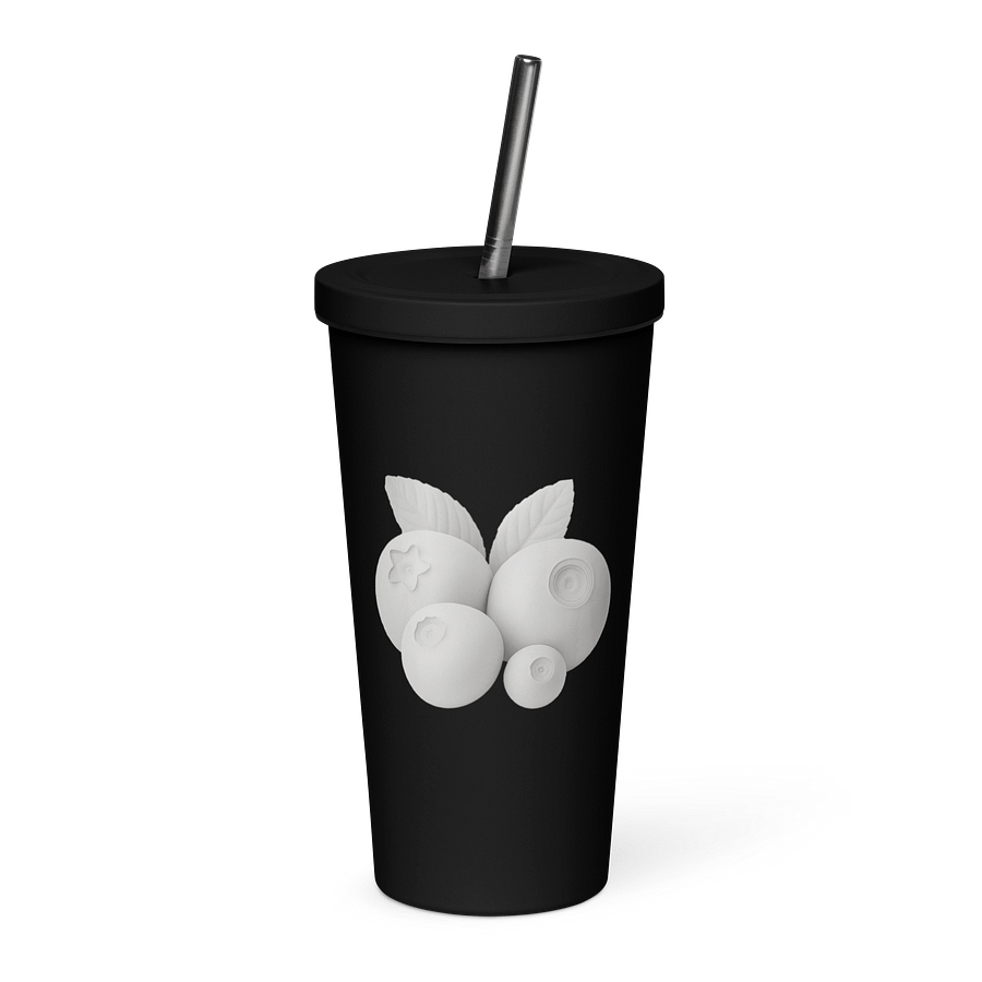 White Blueberries Stainless Steel Insulated 20 oz Tumbler product image (1)