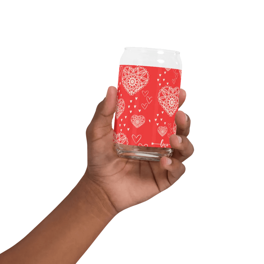 Love-Struck Can-Shaped Glass product image (2)