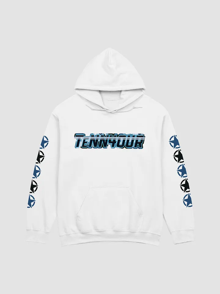 #TeNN4OURARMY Hoodie - Blue & Black product image (1)