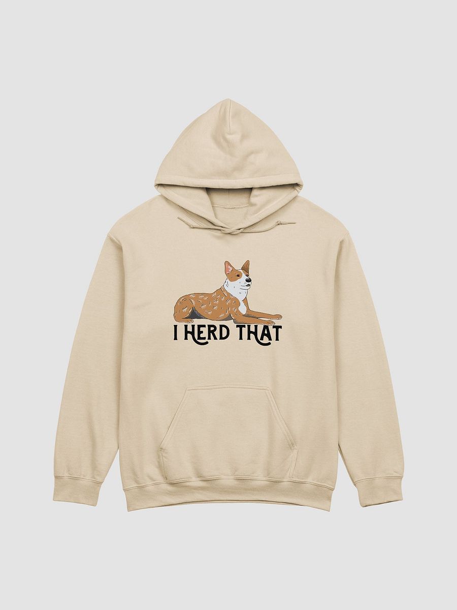 I Herd That Red Heeler 2 Hoodie | Hooded Sweatshirt for Australian Cattle Dog(Red Heeler) Owners product image (20)
