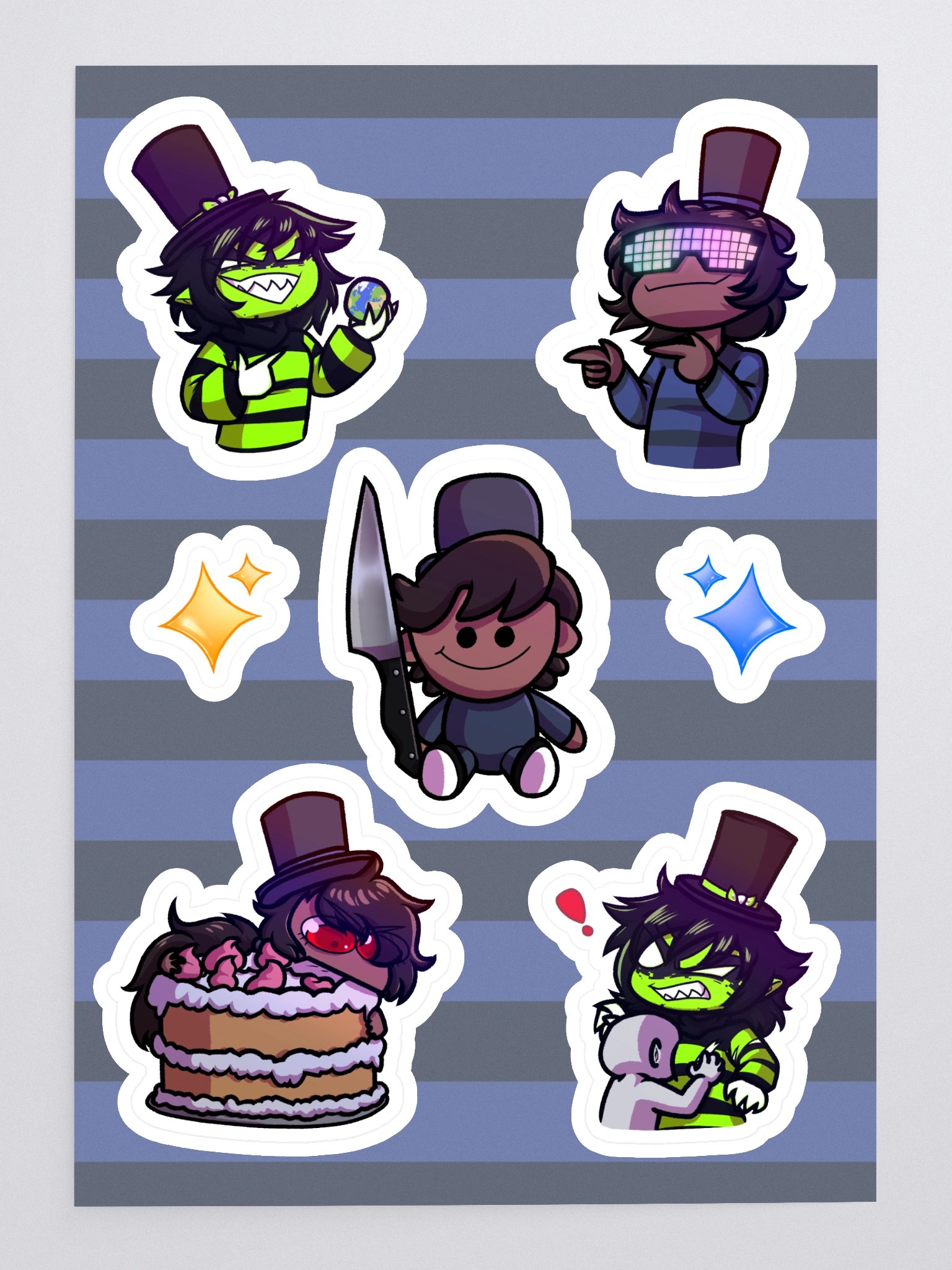 Thafverse - Sticker Sheet product image (3)