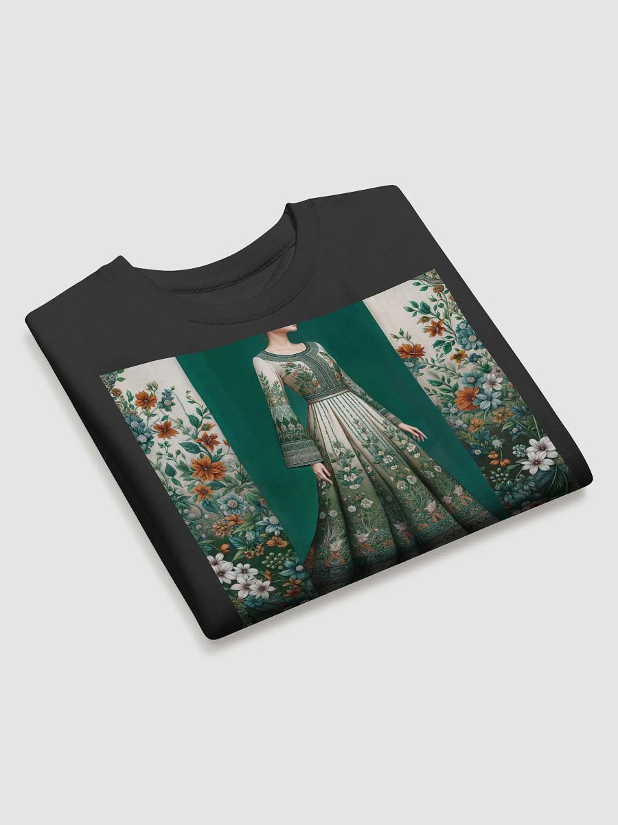 Green Dress Floral Pattern Design product image (3)