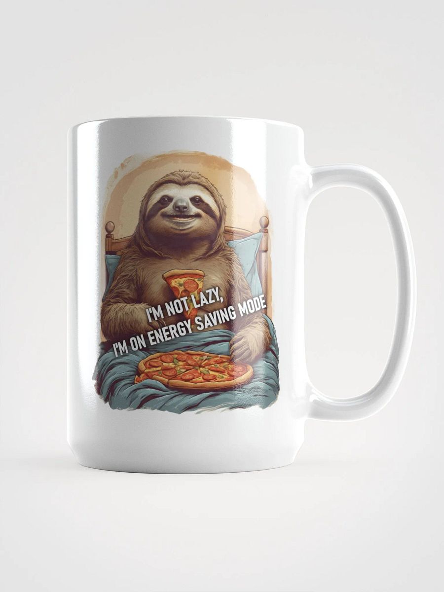 Blissful Sloth White Glossy Mug product image (1)