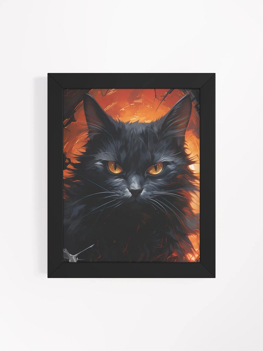 Mystical Cat Eyes Matte Poster product image (4)