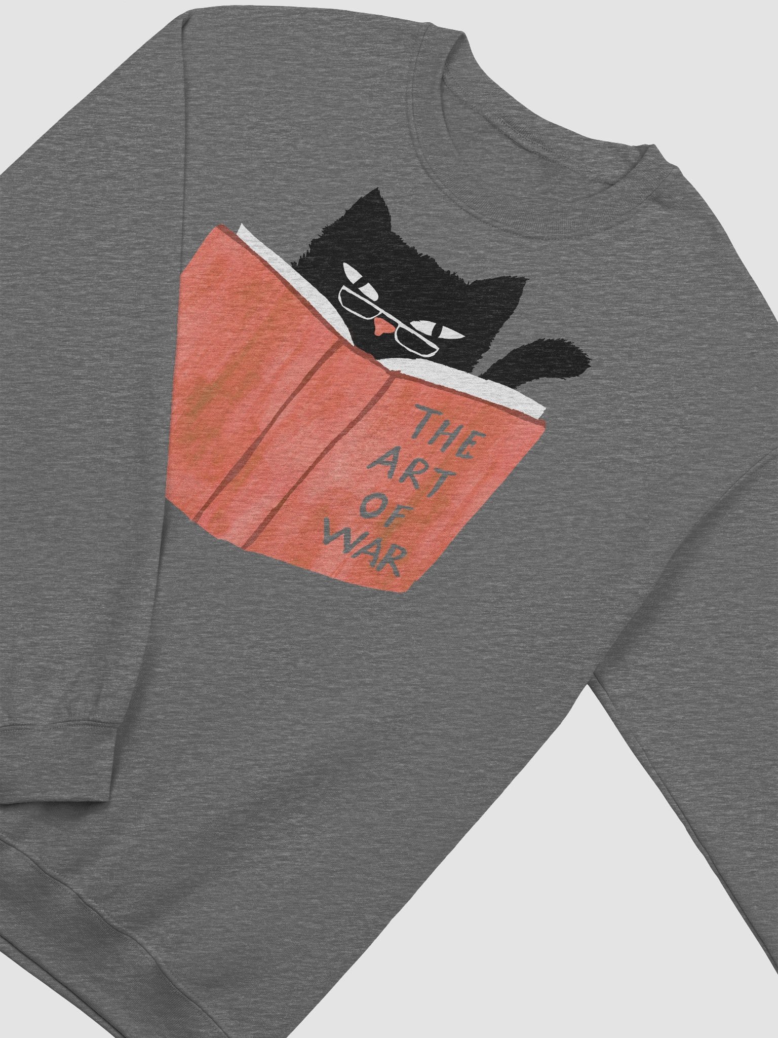 diabolic cat graphic sweatshirt product image (7)