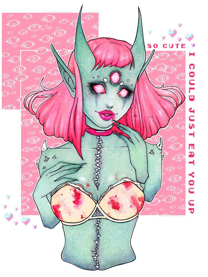 CANDY DEMON [PRINT] product image (1)
