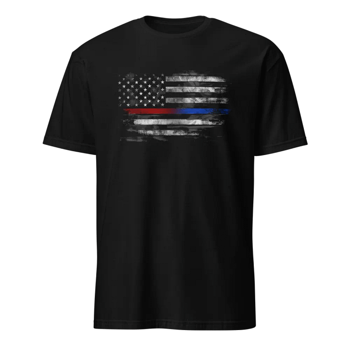 Thin Red and Blue Line Flag product image (1)