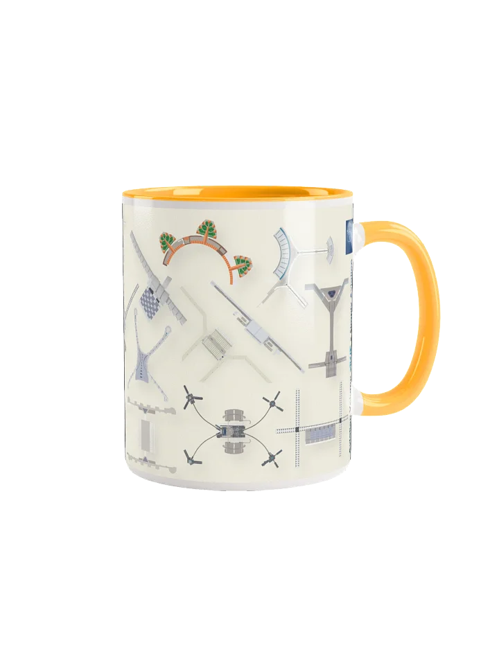 Airport Terminals - Mug Beige/Orange product image (1)