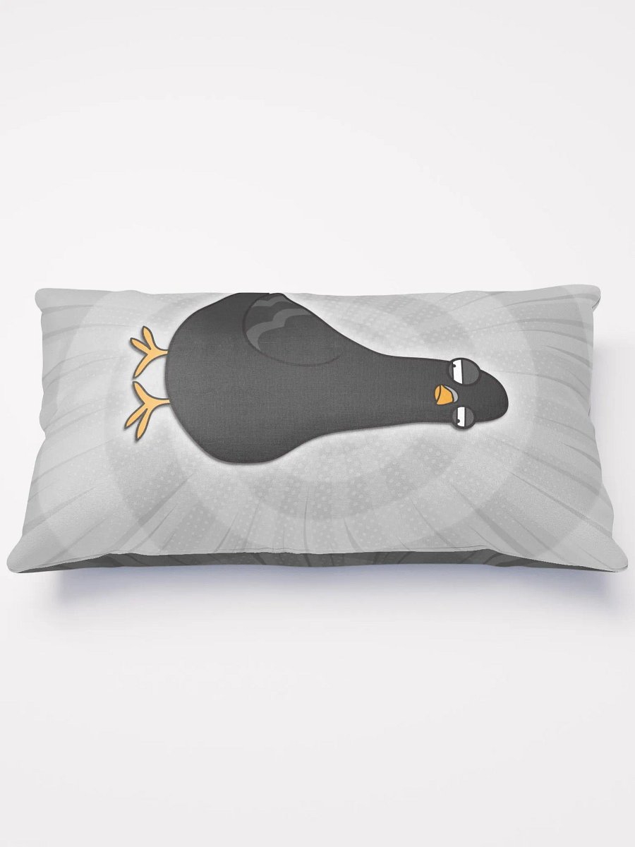 Pigeon Cushion (White/Black) product image (1)