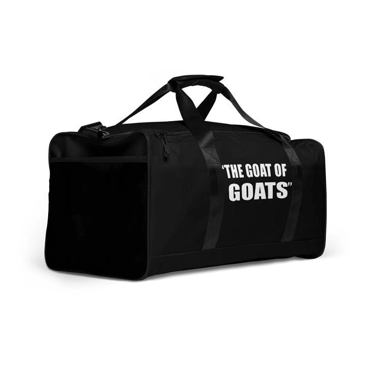 The Goat of Goats Black Duffle Bag product image (2)