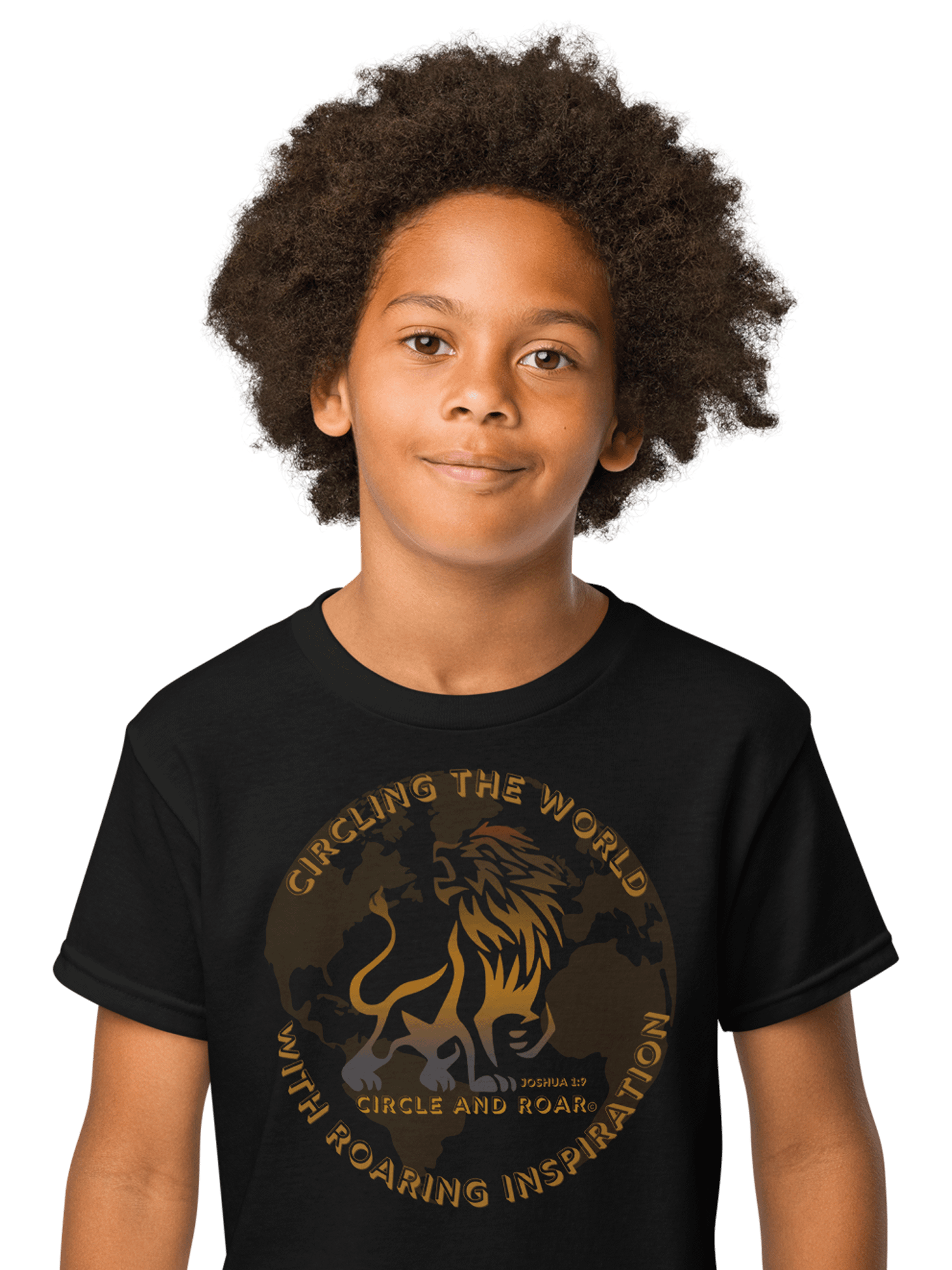 Circle and Roar Lion Youth T-Shirt product image (1)