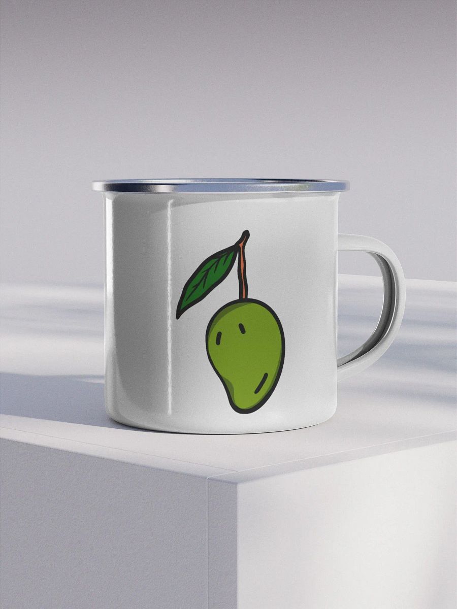 Mango Fruit Green Enamel Mug product image (4)