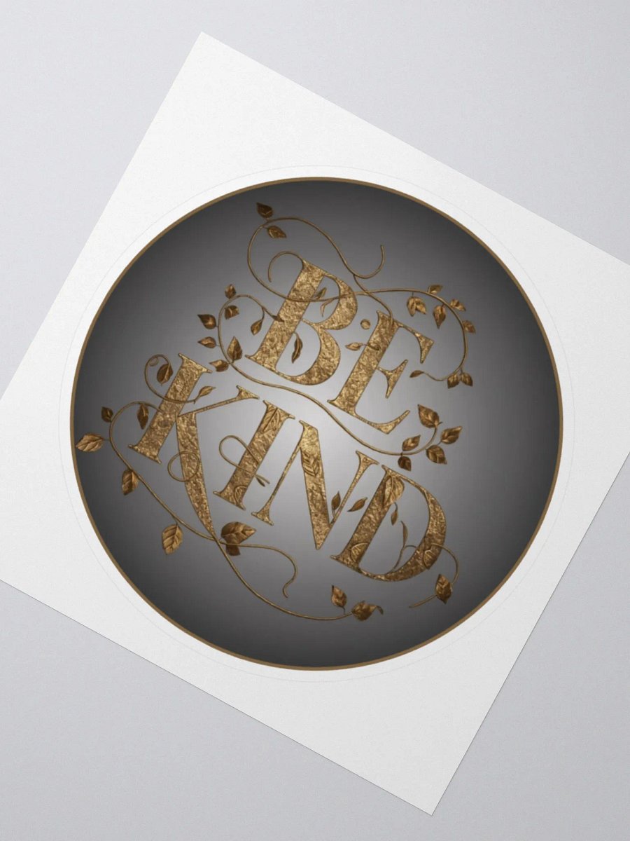Self-Love, Positive Affirmation Art Sticker - Be Kind! product image (3)