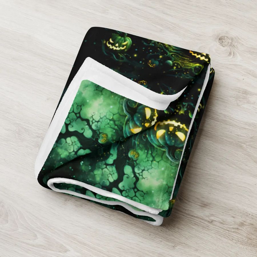 Green Pumpkins Blanket product image (6)