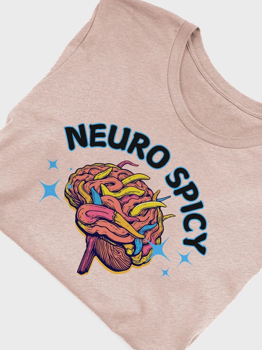 Neuro Spicy Chili Pepper Brain Neurodiverse ADHD Autism T-shirt product image (6)