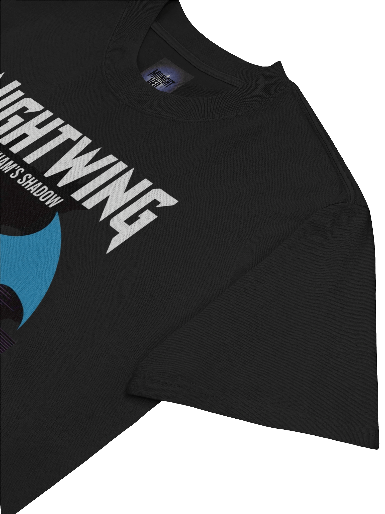 Nightwing Gotham's Shadow Oversized Faded T-Shirt product image (7)