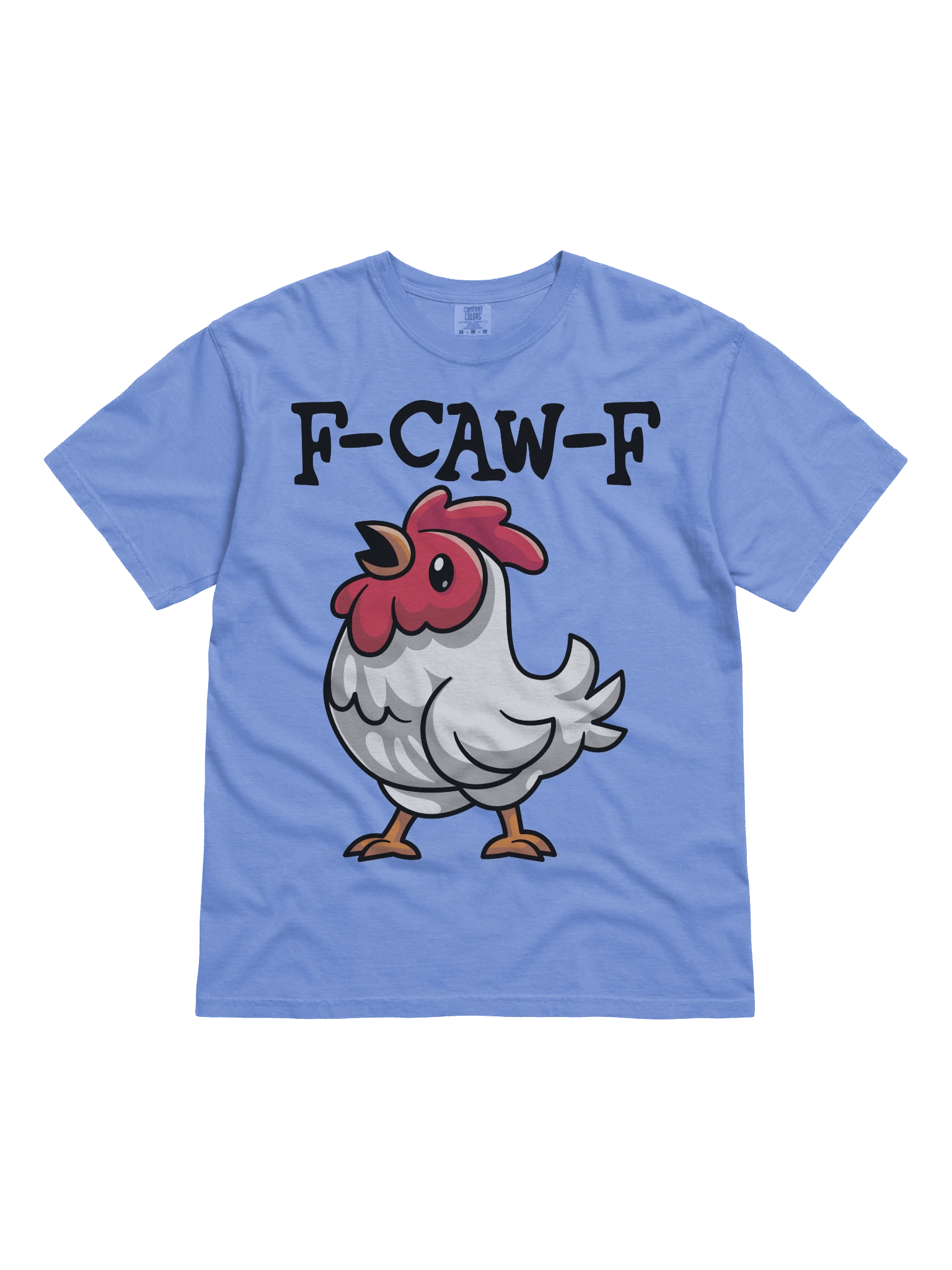 F-Caw-F Chicken Humor Tee product image (12)