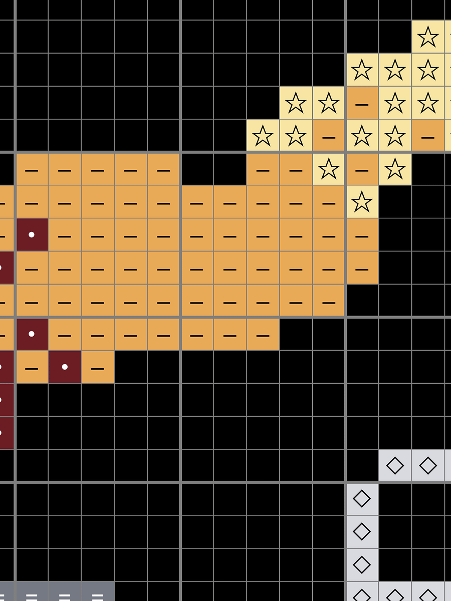 Burned Out - Cross Stitch Pattern product image (4)