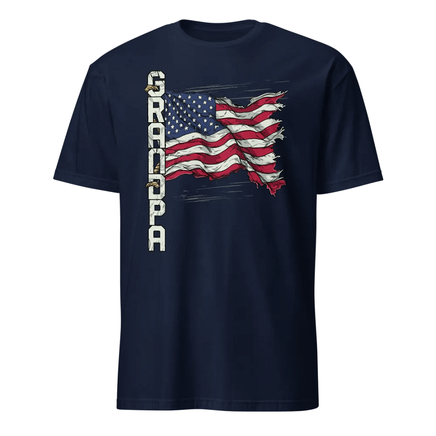 Grandpa Torn American Flag product image (11)