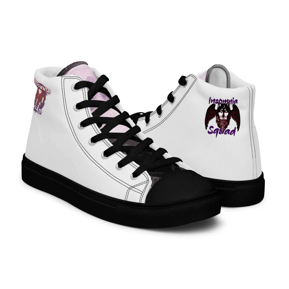 Men's White Insomnia Squad Canvas Hi-Tops product image (11)