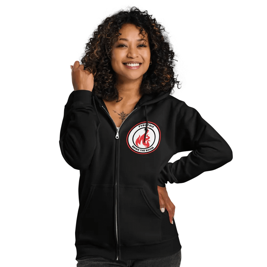 Pyro Talk Zip Up Hoodie product image (5)