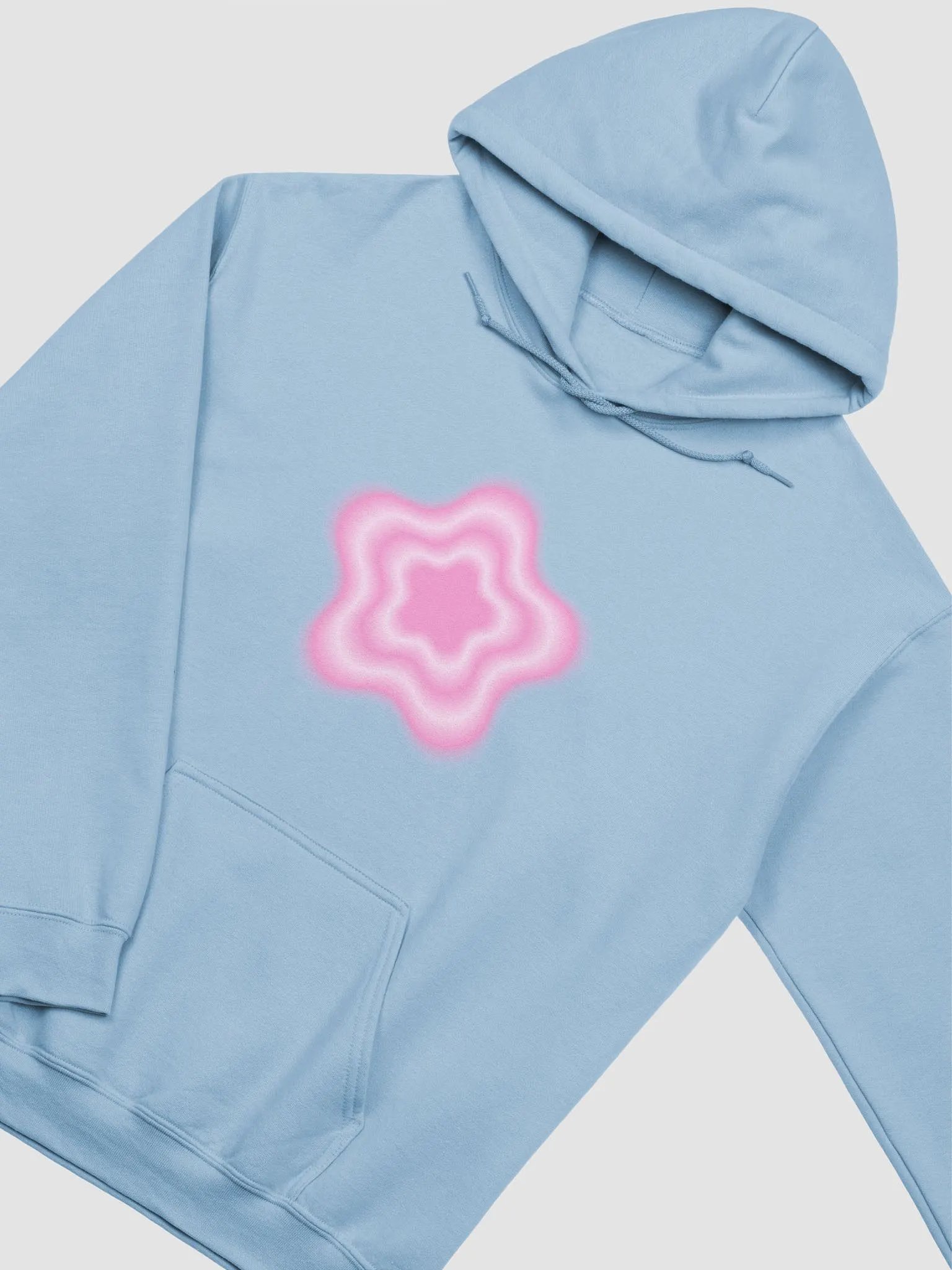 Pink Wave Star Hoodie product image (1)