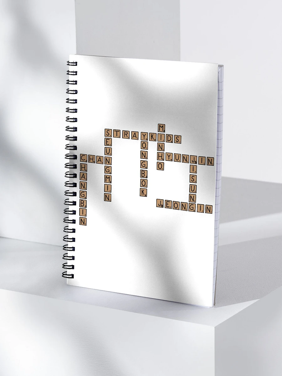 Scrabble Korean names notebook product image (4)