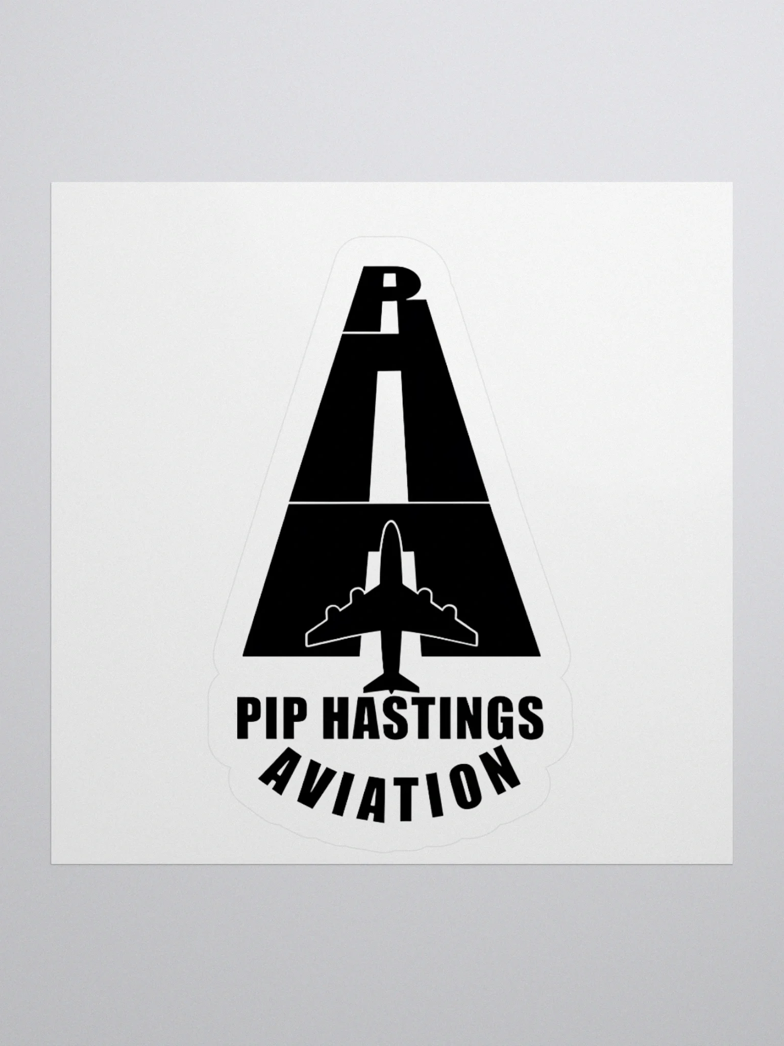STICK EM' Stickers of Pip Hastings Aviation Logo product image (3)