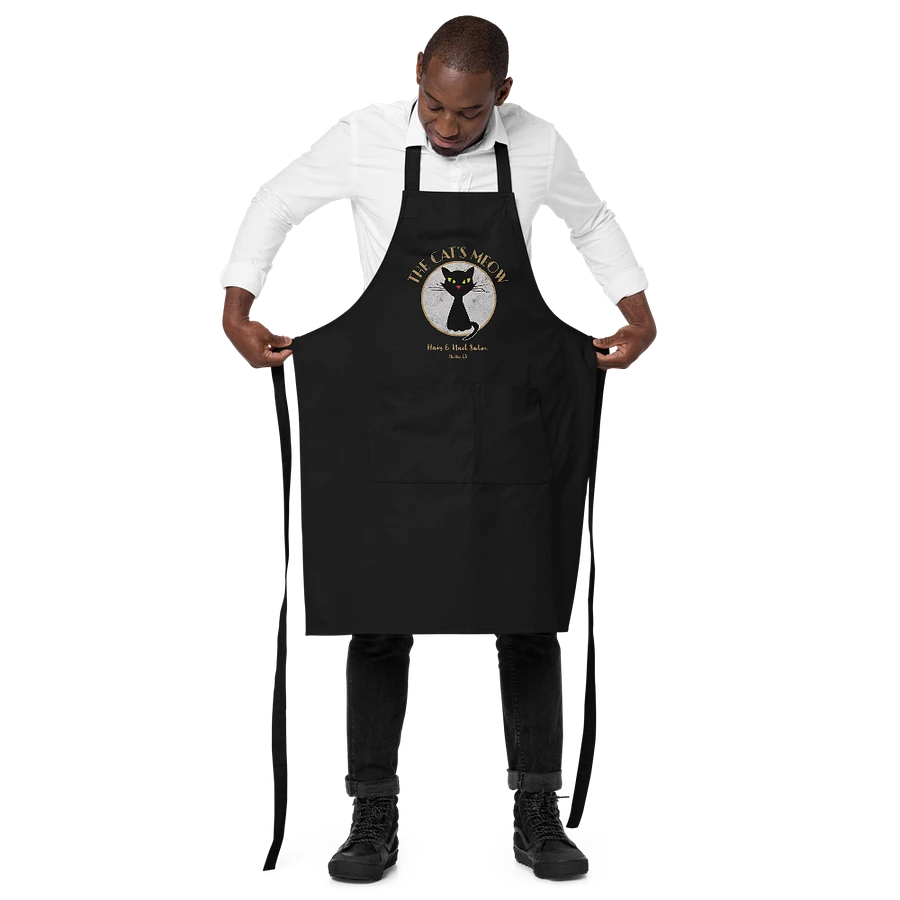 The Cat's Meow Salon Cotton Twill Apron product image (3)