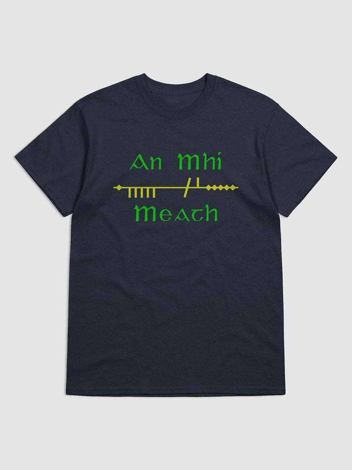 Meath/An MhÍ Scholastic style Ogham printed T-shirt product image (1)