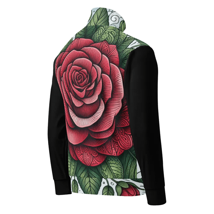 Enchanted Rose Garden Track Jacket | Ai Design product image (2)