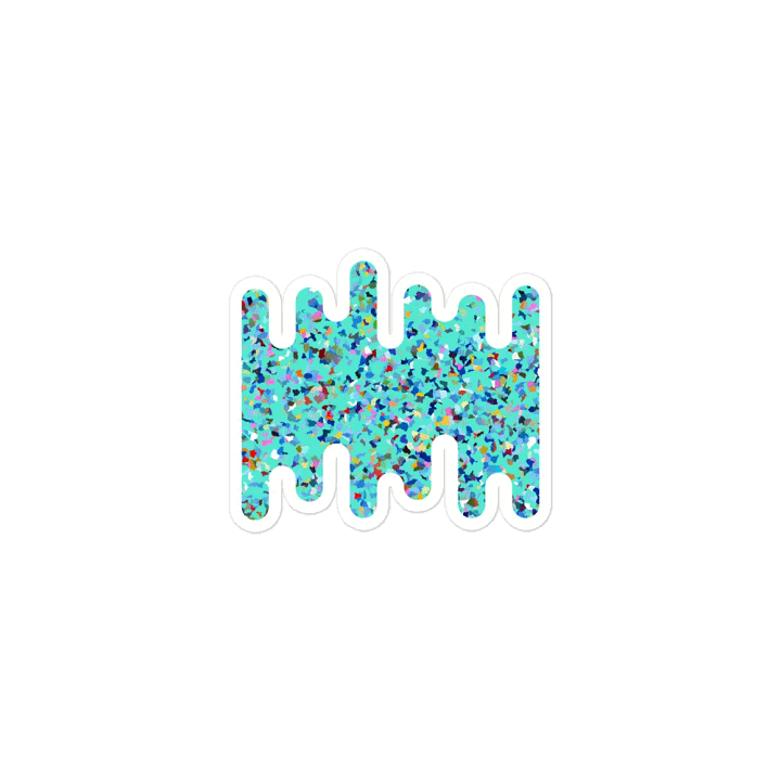 Colorful Confetti On Blue product image (2)