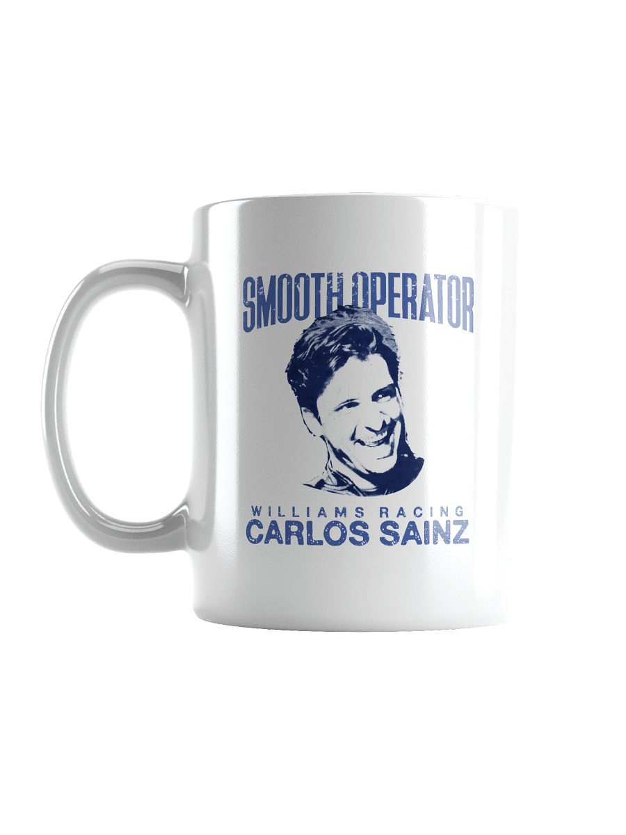 'SMOOTH OPERATOR' Carlos Sainz Evil Smile Mug product image (1)