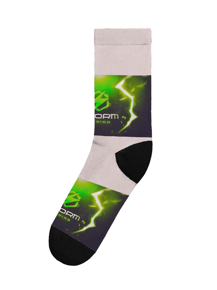 Invisible Elegance Storm Gaming Clan Crew Socks product image (1)