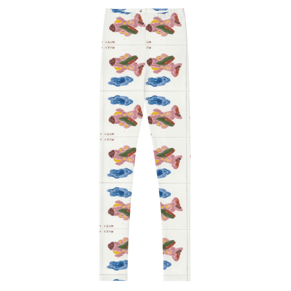 Kid Airplane (All-Over Print Youth Leggings) product image (2)
