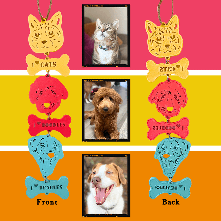 3 Pet Rearview Charm product image (1)