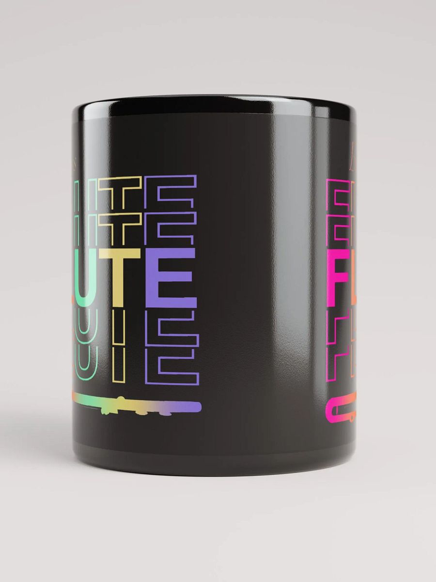 Symmetrical Flute Graphic Mug - Bass Flute product image (5)
