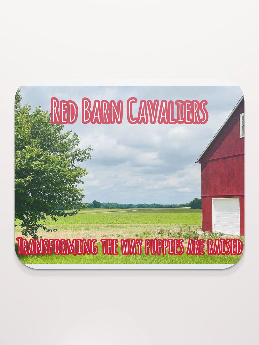 Red Barn Cavaliers Mousepad product image (3)