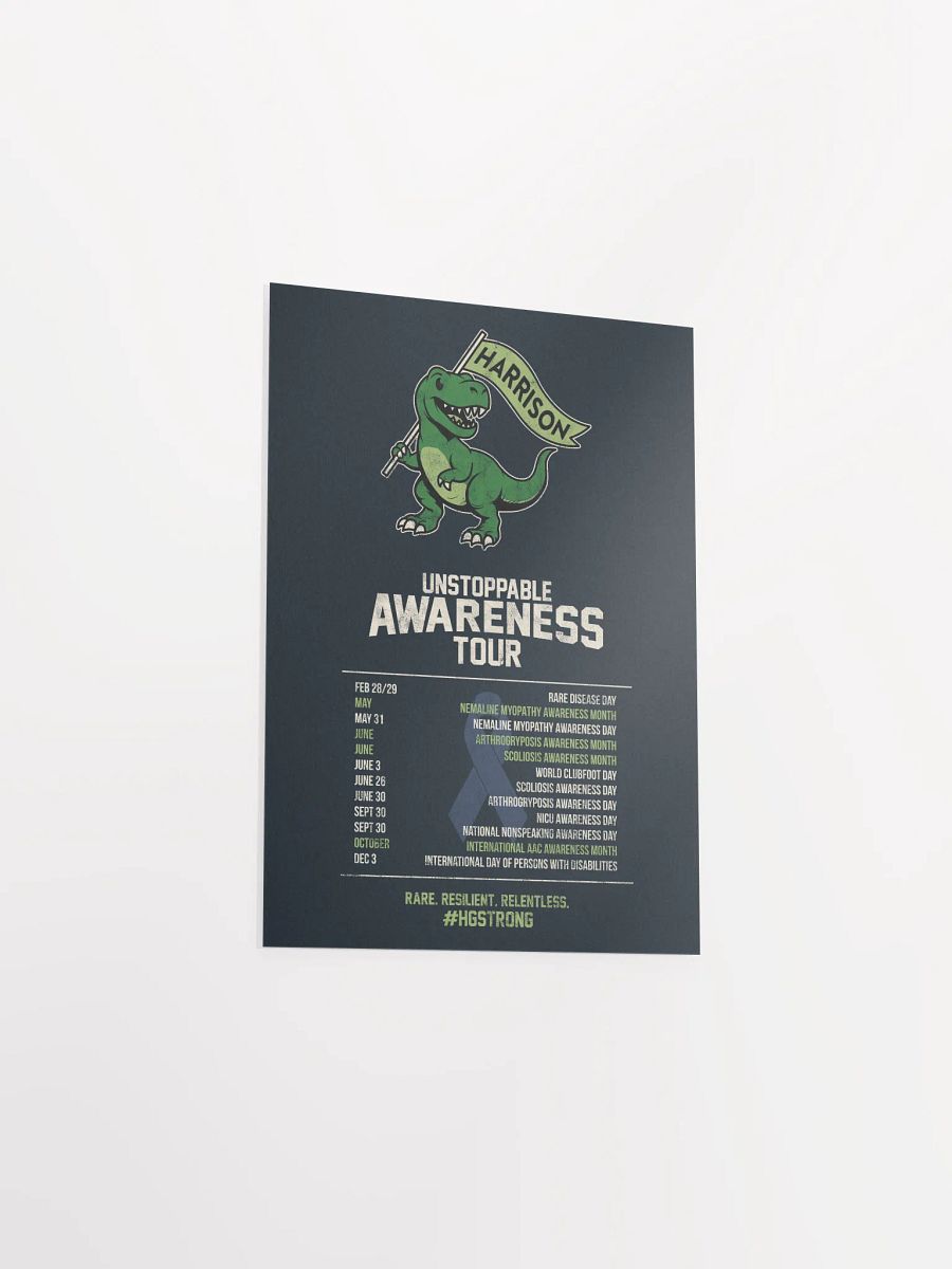 Unstoppable Awareness Tour Poster product image (18)