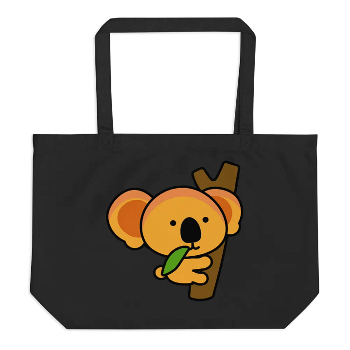 Koala Hug Organic Tote Bag product image (1)