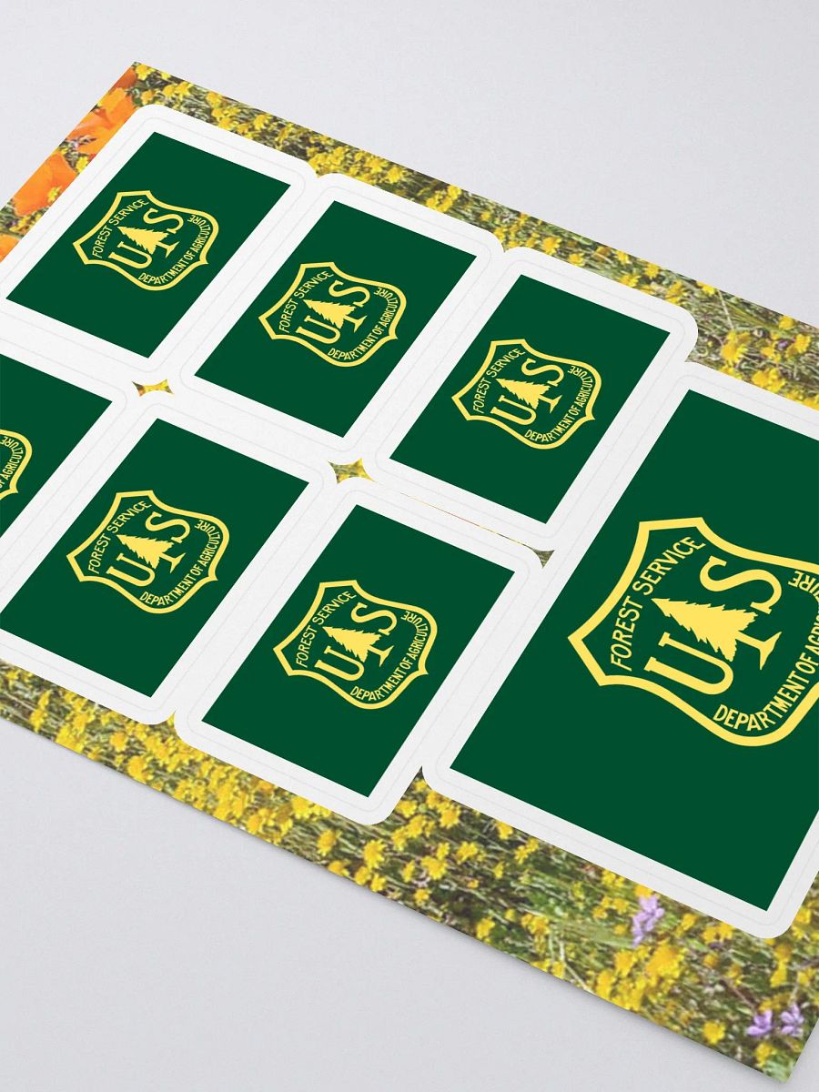 "Forest Service" Sticker (Pasture Background) product image (2)