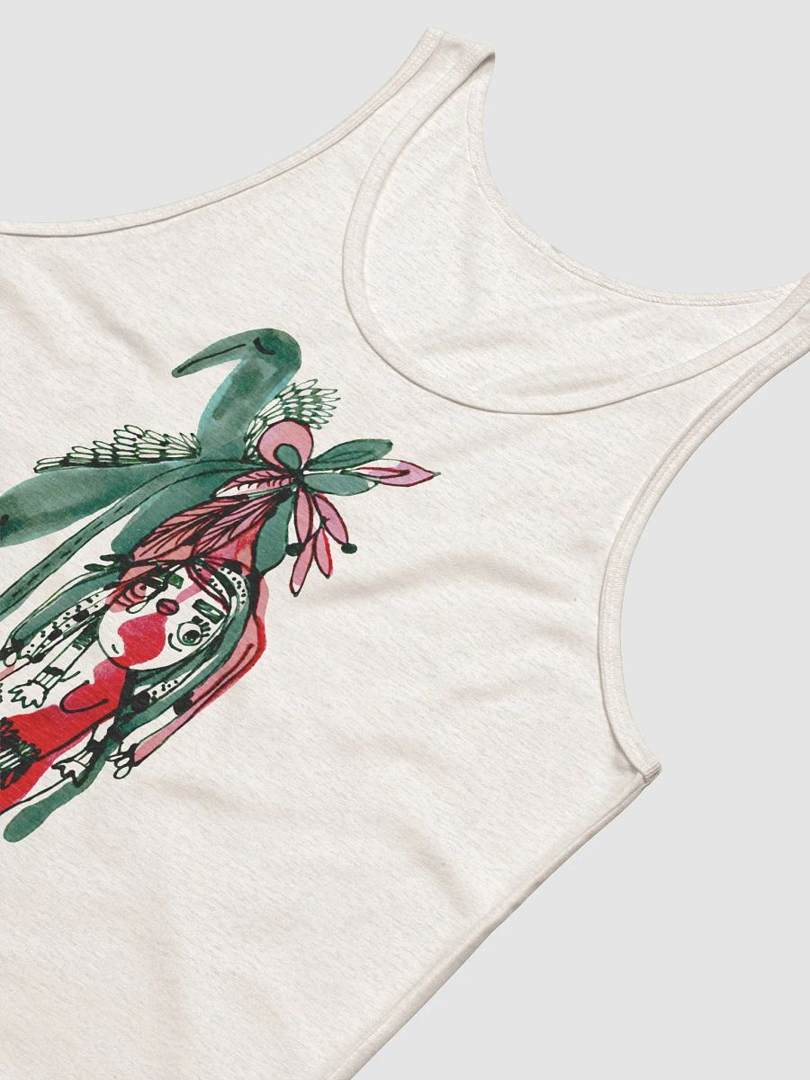 Abstract Girl With Birds Tank product image (7)